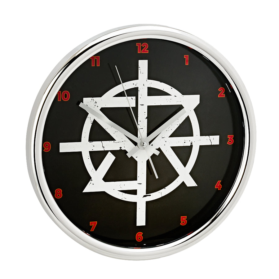 Seth Rollins 12 Chrome Wall Clock Pwcatalog