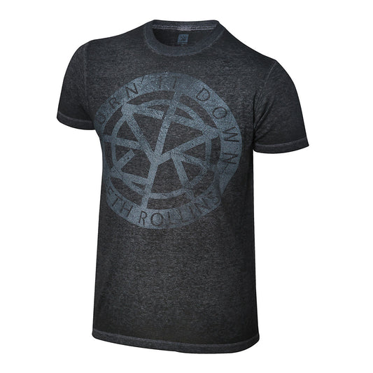 Seth Rollins Burn it Down Acid Wash T-Shirt