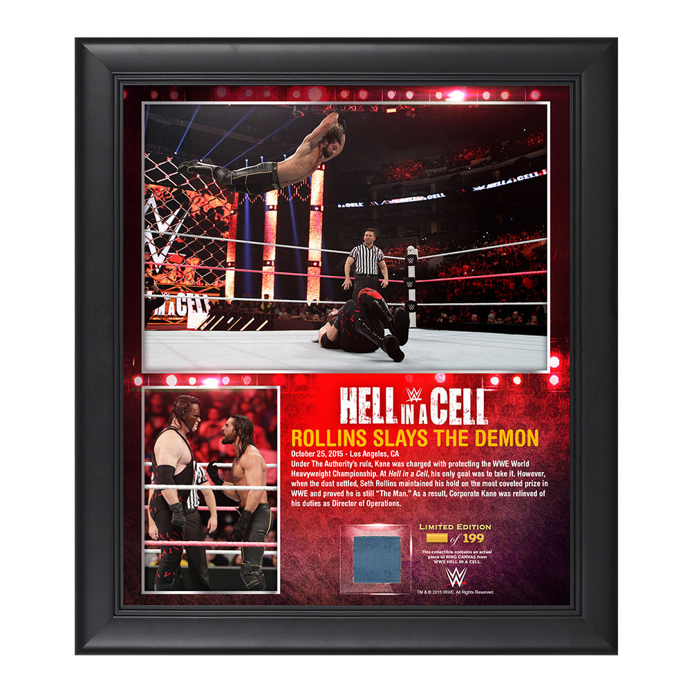 Seth Rollins Hell in a Cell 2015 15 x 17 Photo Collage Plaque Pwcatalog