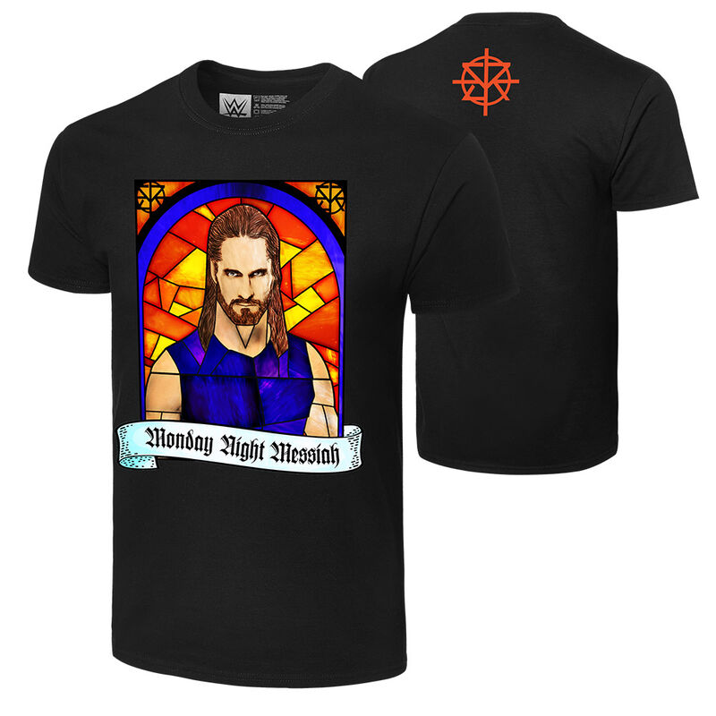 Seth Rollins Monday Night Messiah Authentic T-Shirt Pwcatalog