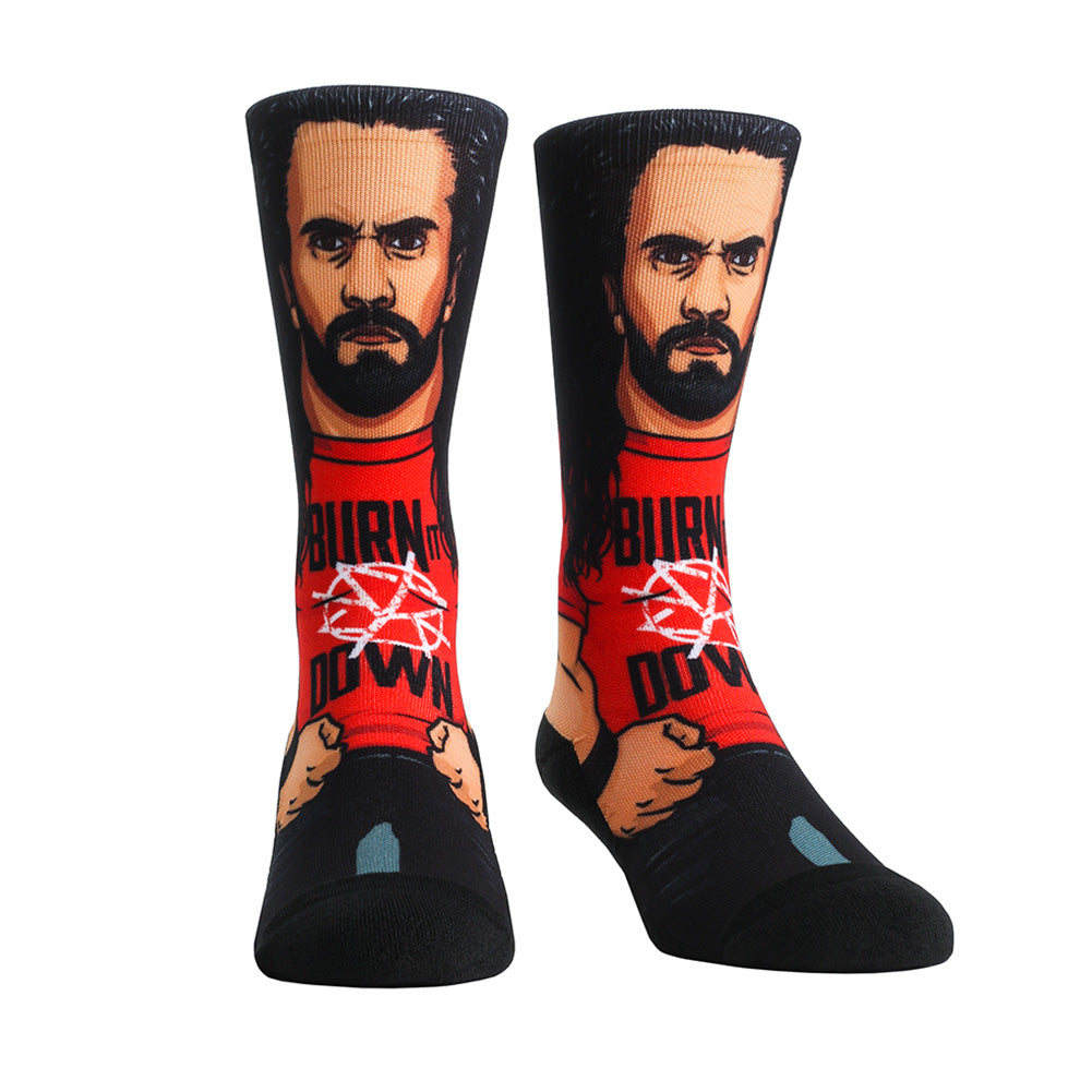 Seth Rollins Rock 'Em Socks Pwcatalog