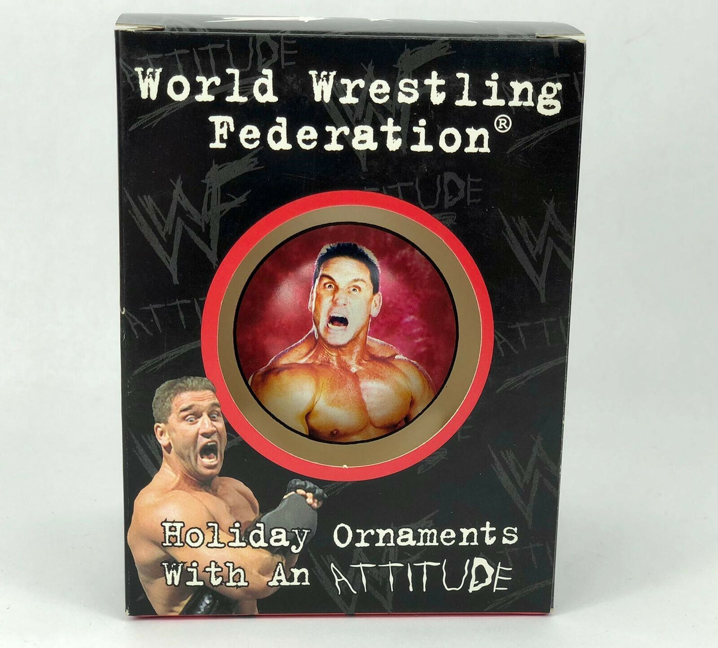 WWF Ken Shamrock Christmas Ornament 1999