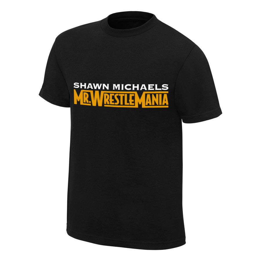 Shawn Michaels Mr. WrestleMania T-Shirt Pwcatalog