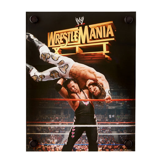 Shawn Michaels & Bret Hart WrestleMania XII Acrylic Wall Art
