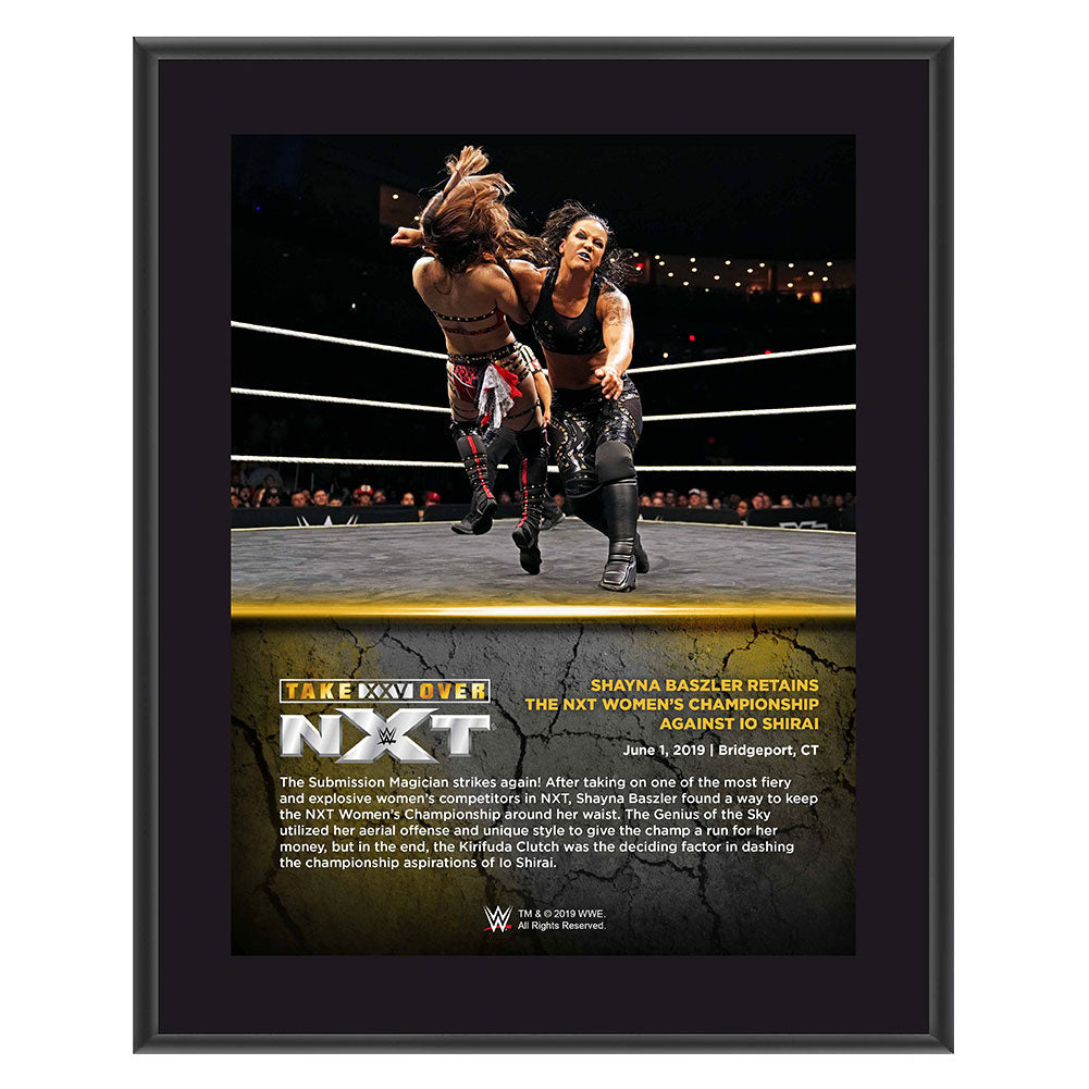 Shayna Baszler NXT TakeOver XXV 10 x 13 Commemorative Plaque Pwcatalog