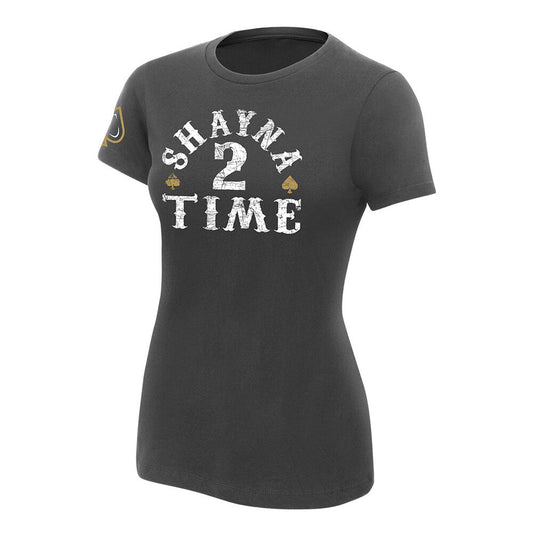 Shayna Baszler Shayna 2 Time Women's Authentic T-Shirt