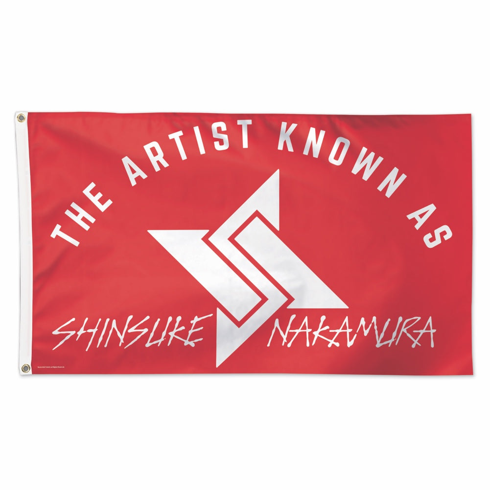 Shinsuke Nakamura 3 x 5 Logo Flag Pwcatalog