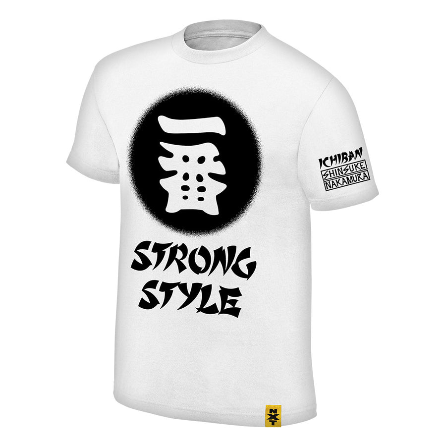 Shinsuke Nakamura Ichiban White Authentic T-Shirt Pwcatalog