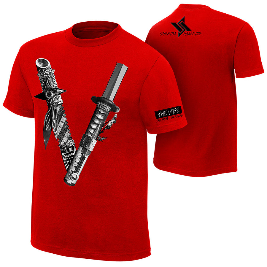 Shinsuke Nakamura The Vibe Youth Authentic T-Shirt Pwcatalog