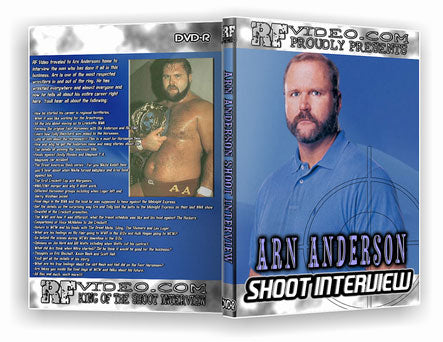 Shoot with Arn Anderson DVDs & Videos PWcatalog