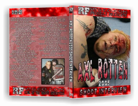 Shoot with Axl Rotten 2005 DVDs & Videos PWcatalog