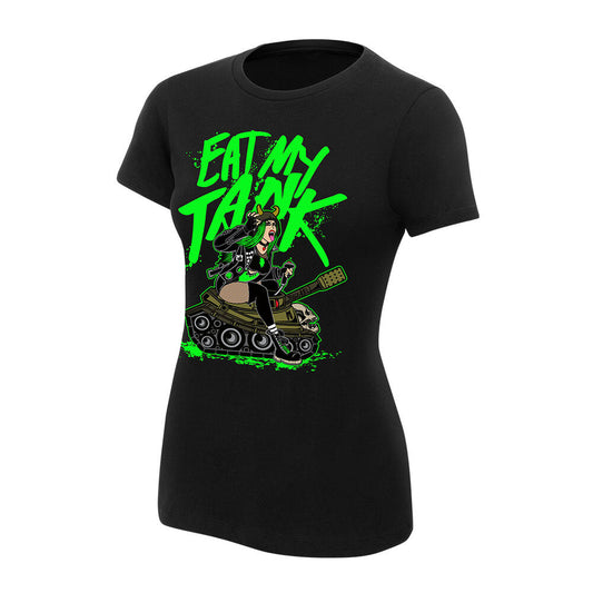 Shotzi Blackheart Eat My Tank Women's Authentic T-Shirt