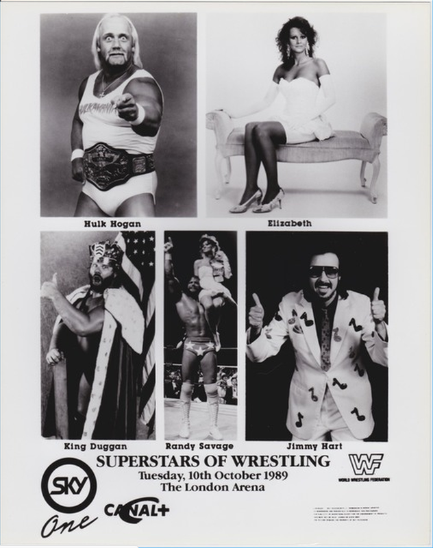 1989 Superstars of Wrestling SKY/Canal TV (London) promo PWcatalog