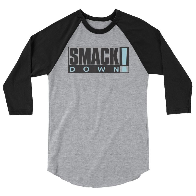 SmackDown Old School 3-4 Sleeve Raglan Shirt Pwcatalog