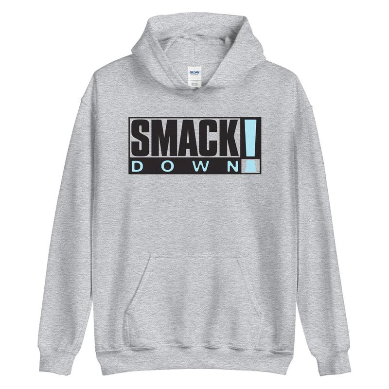SmackDown Old School Logo Pullover Hoodie Sweatshirt Pwcatalog