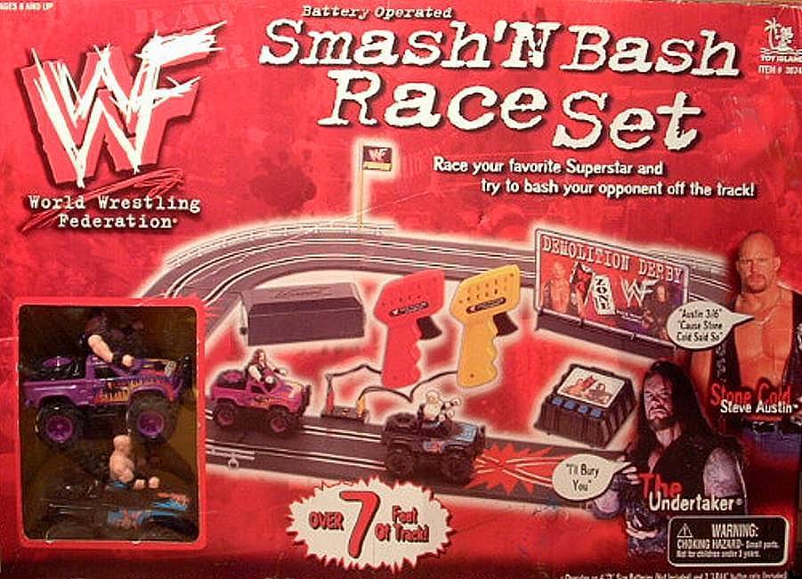 Smash N Bash Race Set Steve Austin & Undertaker – PW Catalog