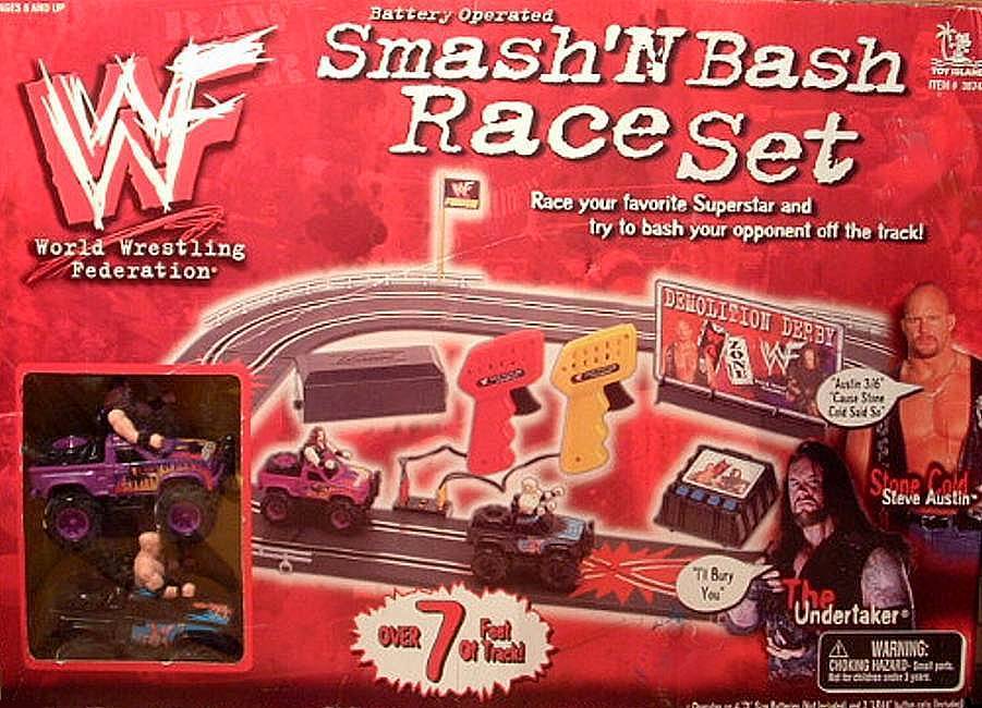Smash N Bash Race Set Steve Austin & Undertaker