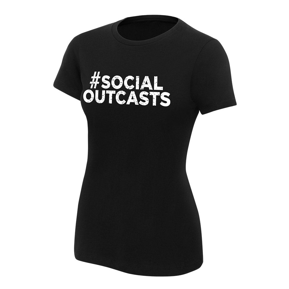 Social Outcasts Now Trending Women's Authentic T-Shirt Pwcatalog