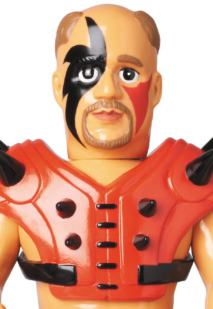 WWE Medicom Toy Sofubi Fighting Series Hawk [With Red Gear]