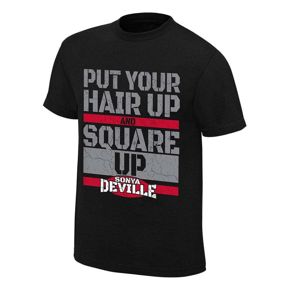 Sonya Deville Square Up Authentic T-Shirt