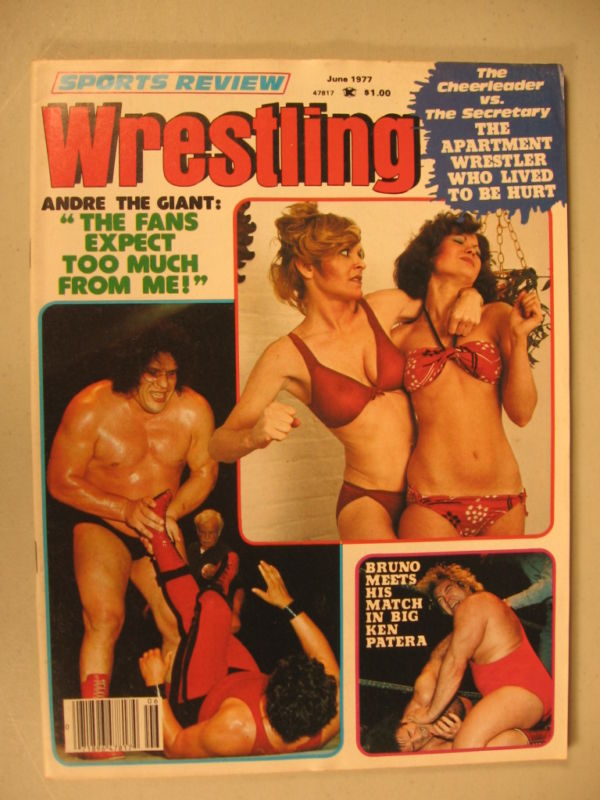 Sports Review Wrestling June 1977 Magazine PWcatalog