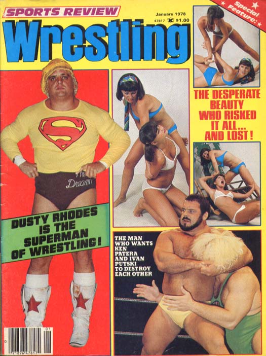 Sports Review Wrestling January 1978 Magazine PWcatalog