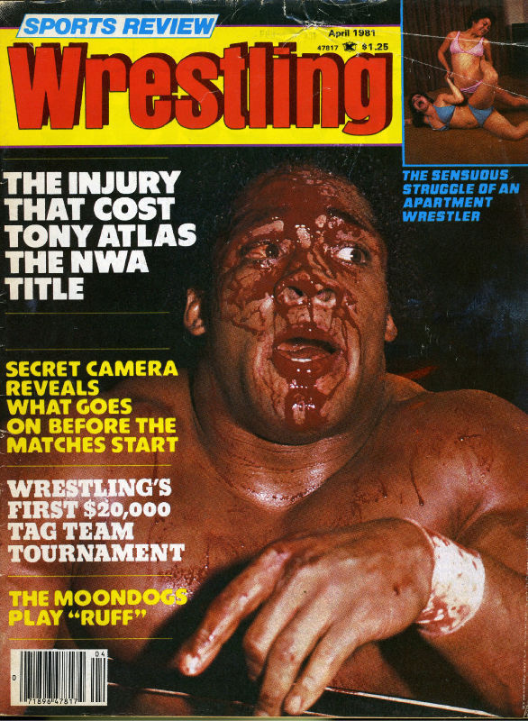Sports Review Wrestling April 1981 Magazine PWcatalog
