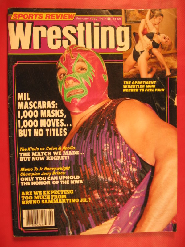 Sports Review Wrestling February 1982 Magazine PWcatalog
