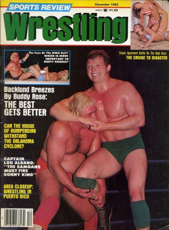 Sports Review Wrestling December 1982 Magazine PWcatalog