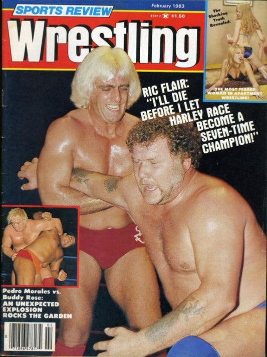 Sports Review Wrestling February 1983 Magazine PWcatalog