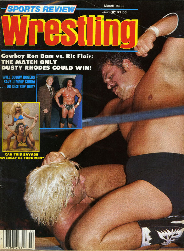 Sports Review Wrestling March 1983 Magazine PWcatalog