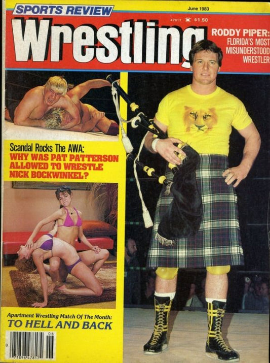 Sports Review Wrestling June 1983 Magazine PWcatalog