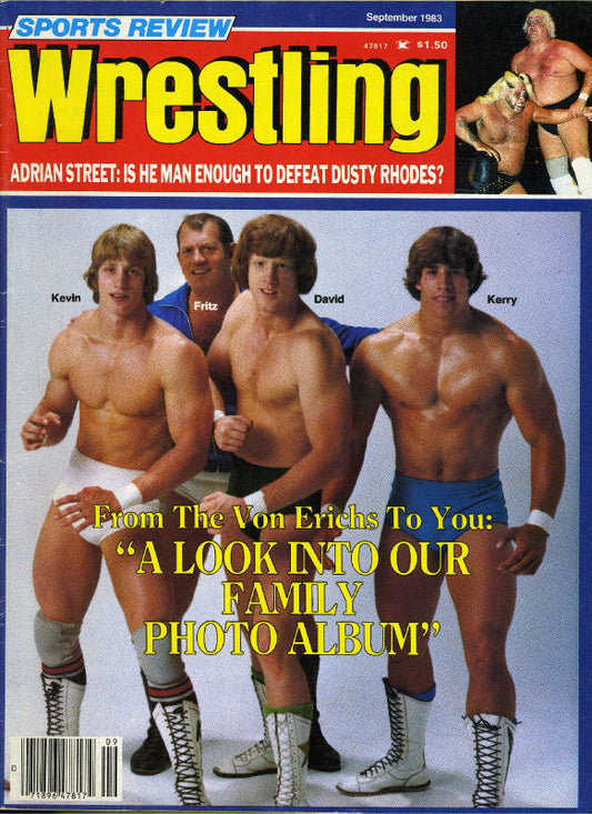Sports Review Wrestling September 1983 Magazine PWcatalog