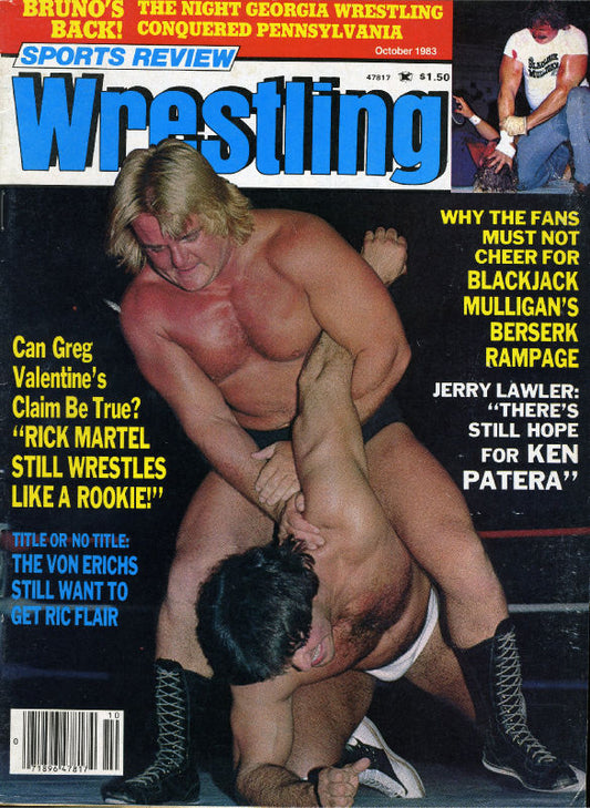 Sports Review Wrestling October 1983