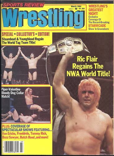 Sports Review Wrestling March 1984 Magazine PWcatalog