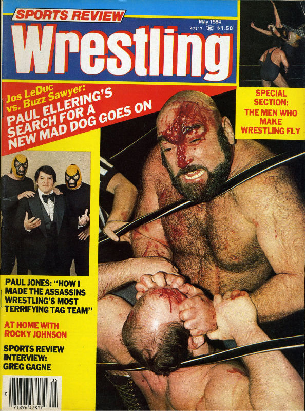 Sports Review Wrestling May 1984 Magazine PWcatalog