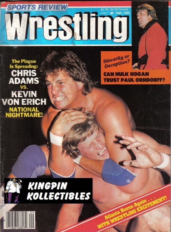 Sports Review Wrestling September 1985 Magazine PWcatalog