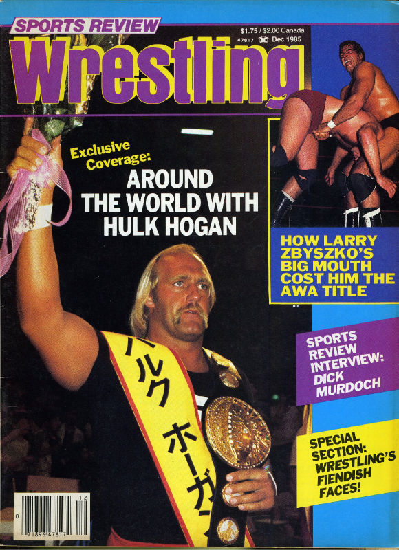 Sports Review Wrestling December 1985 Magazine PWcatalog