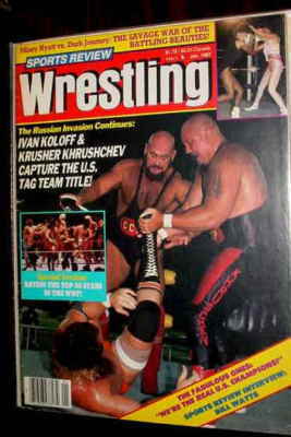 Sports Review Wrestling January 1987 Magazine PWcatalog