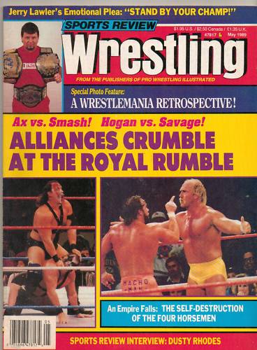 Sports Review Wrestling May 1989 Magazine PWcatalog