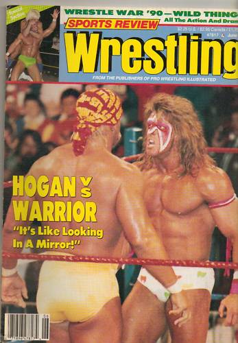 Sports Review Wrestling June 1990 Magazine PWcatalog