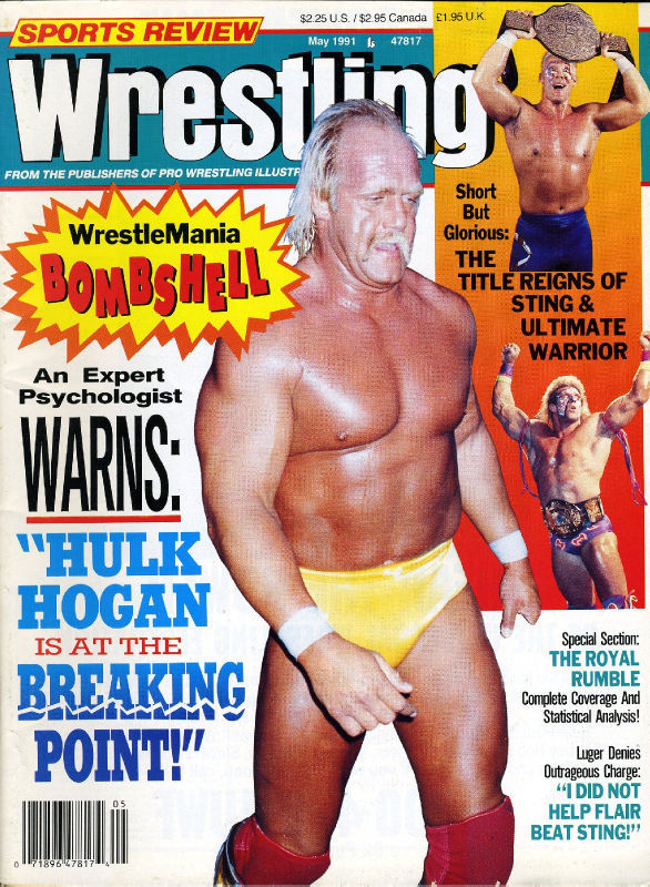 Sports Review Wrestling May 1991 Magazine PWcatalog