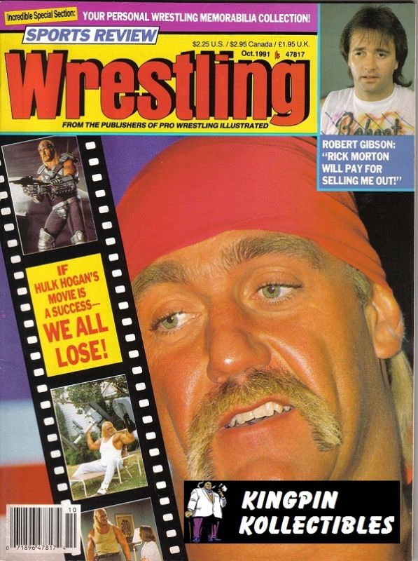 Sports Review Wrestling October 1991 Magazine PWcatalog
