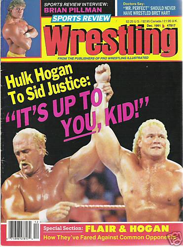 Sports Review Wrestling December 1991 Magazine PWcatalog