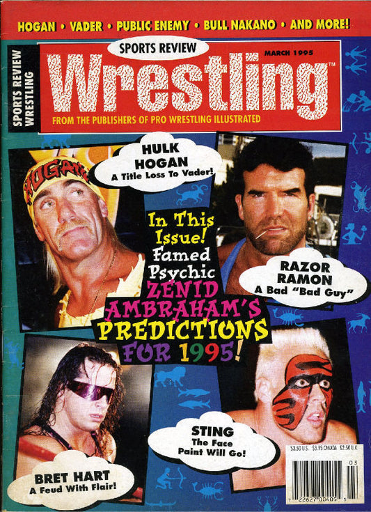 Sports Review Wrestling March 1995