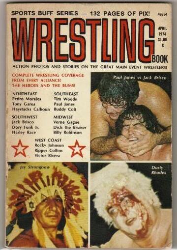 Sports Buff Series Wrestling Book April 1974 Magazine PWcatalog