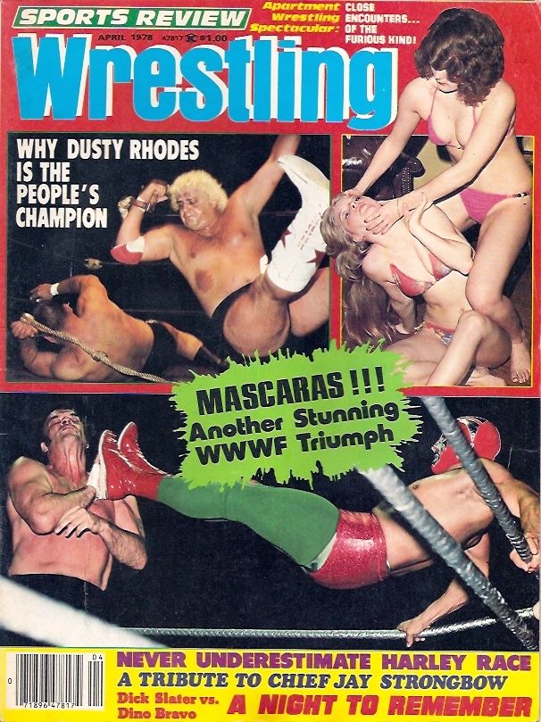 Sports Review Wrestling April 1978 Magazine PWcatalog