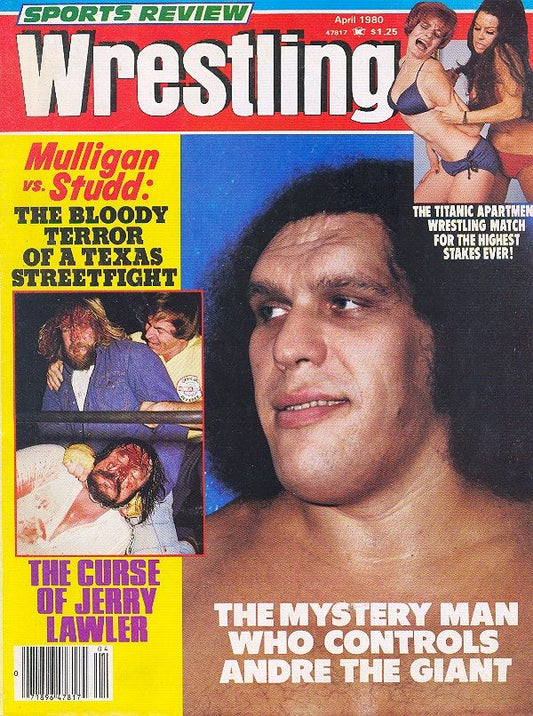 Sports Review Wrestling April 1980 Magazine PWcatalog