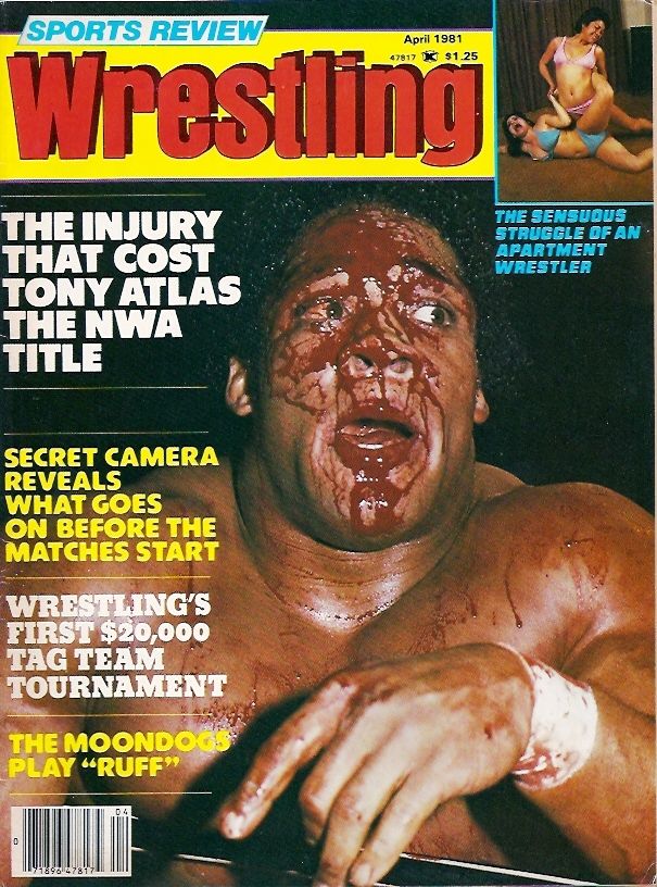 Sports Review Wrestling April 1981 Magazine PWcatalog