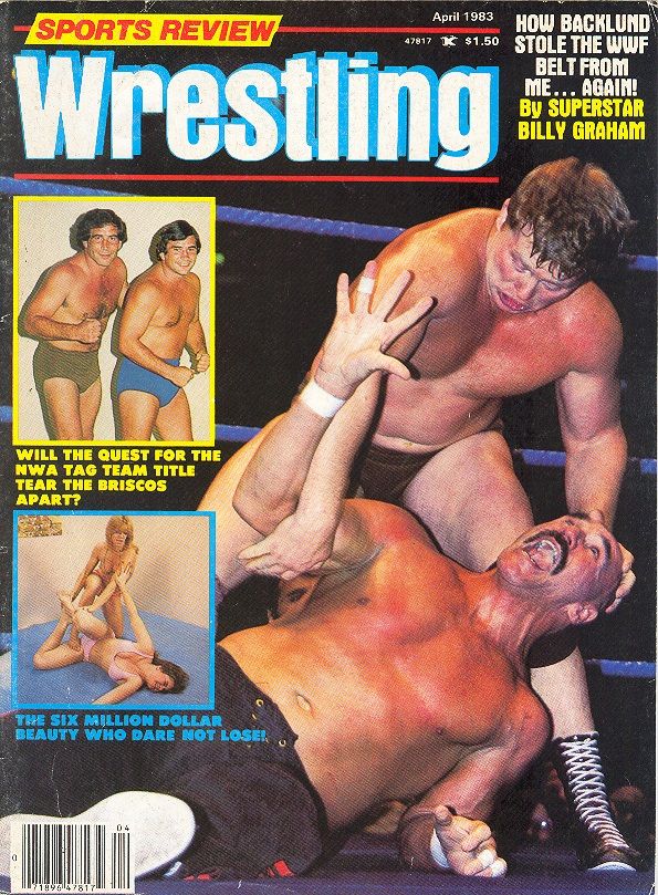 Sports Review Wrestling April 1983 Magazine PWcatalog